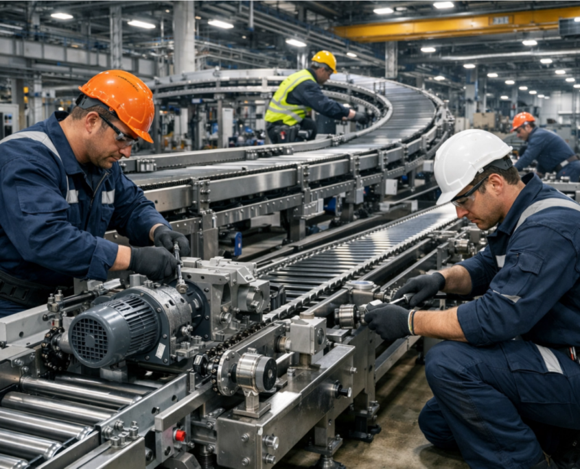 Anlagenbau und Fördertechnik